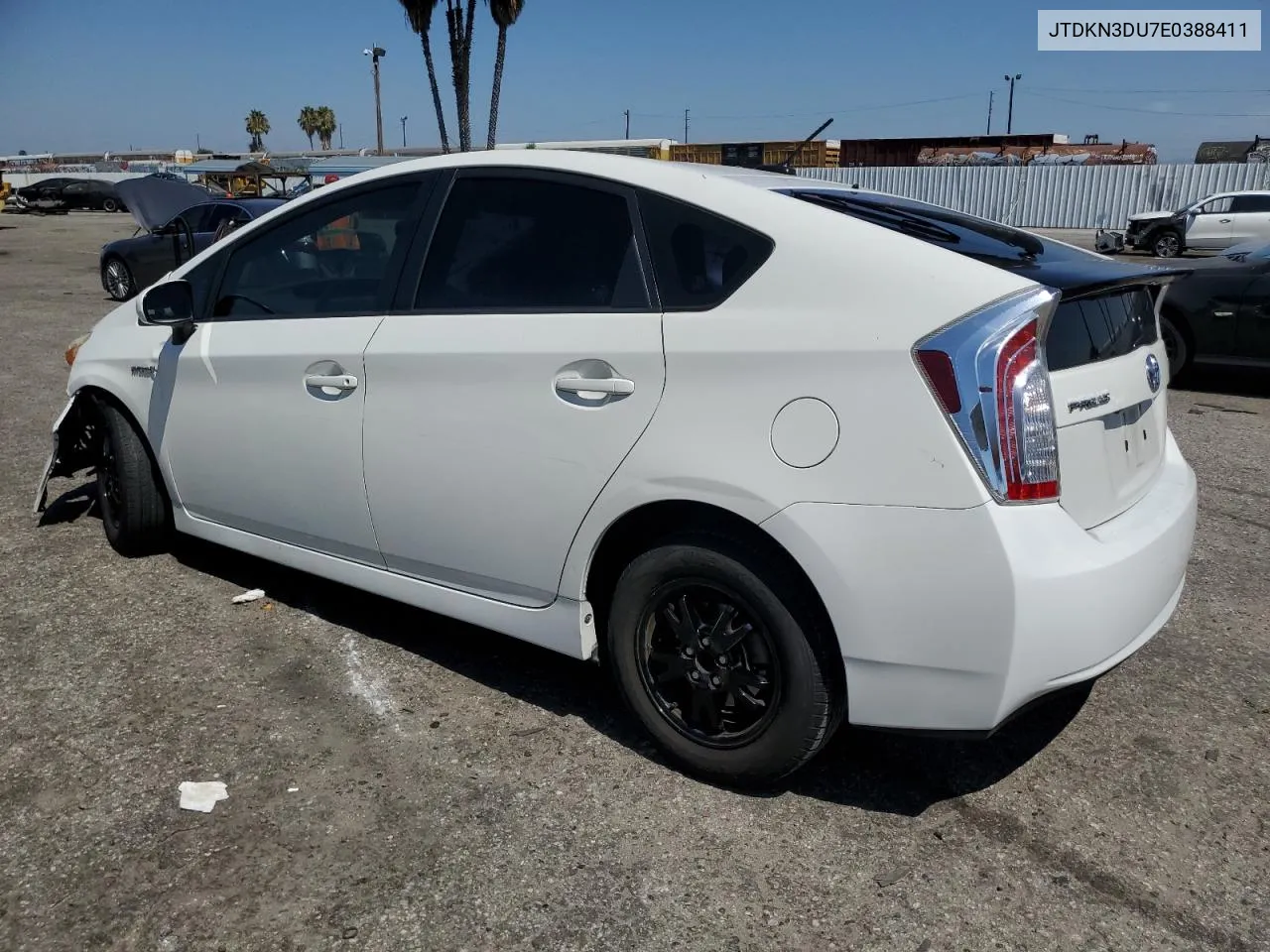 2014 Toyota Prius VIN: JTDKN3DU7E0388411 Lot: 66307414