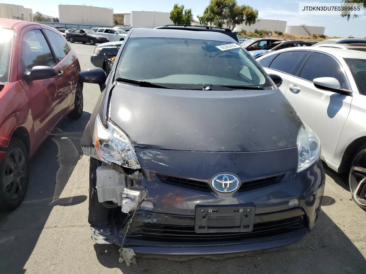 JTDKN3DU7E0389655 2014 Toyota Prius