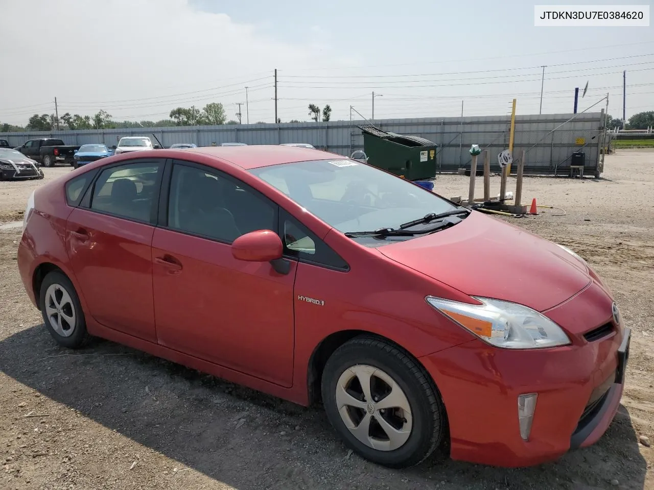 JTDKN3DU7E0384620 2014 Toyota Prius