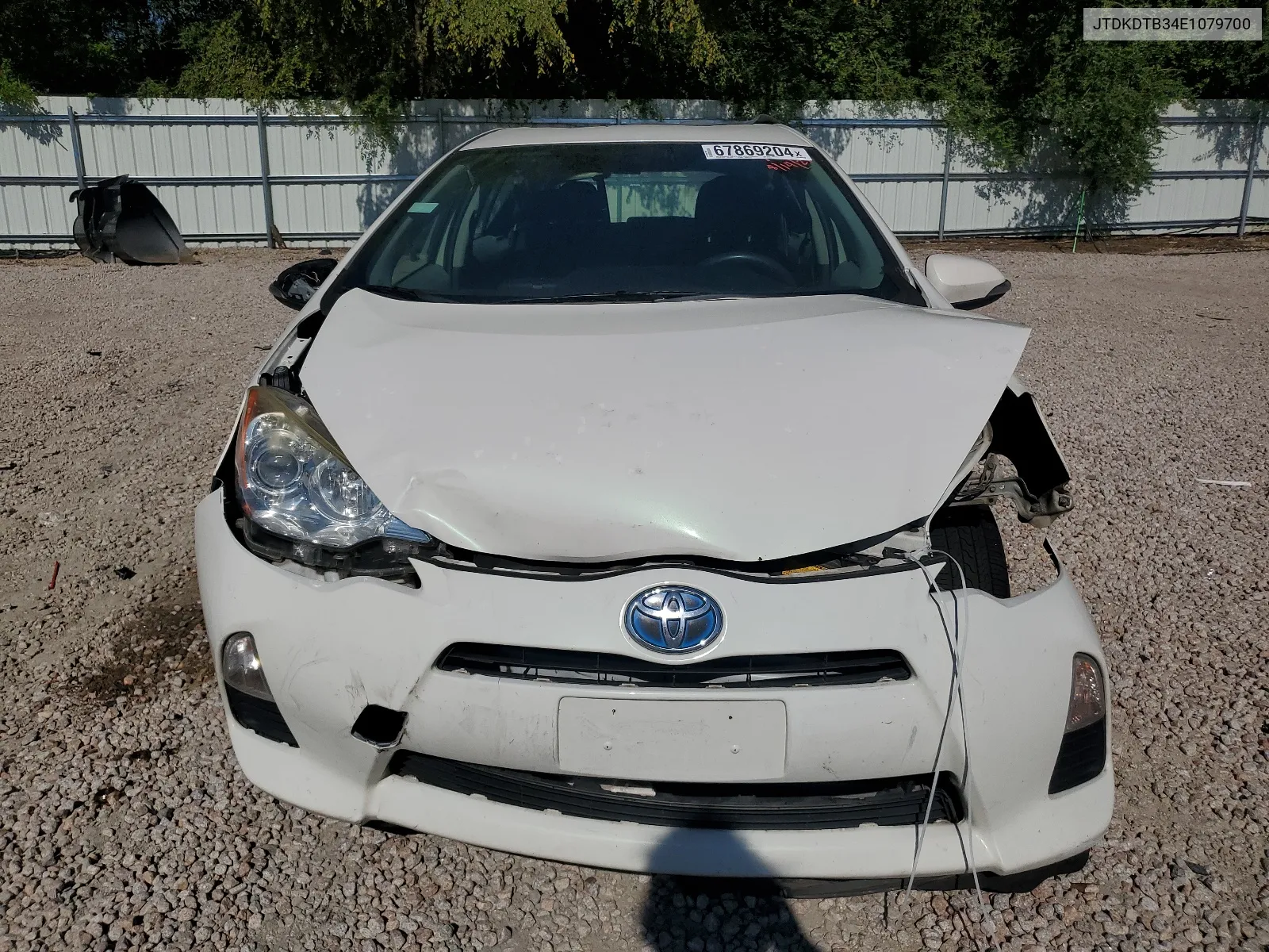 JTDKDTB34E1079700 2014 Toyota Prius C