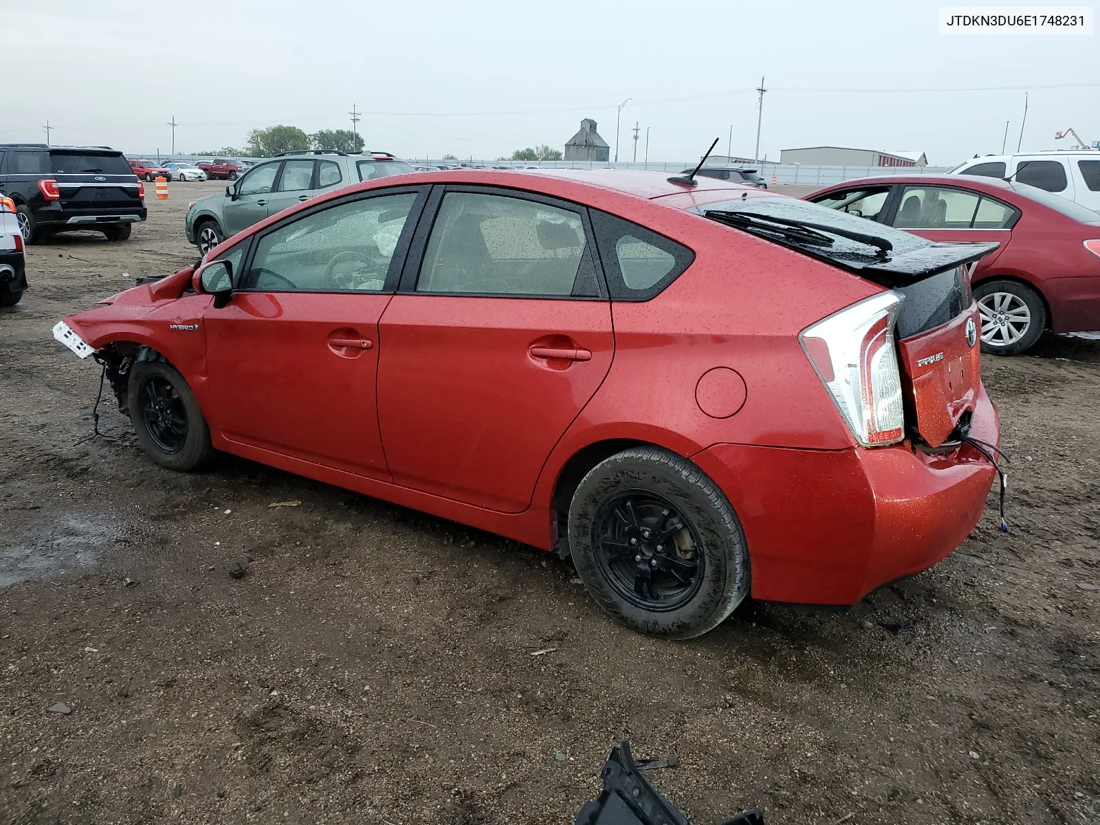 JTDKN3DU6E1748231 2014 Toyota Prius