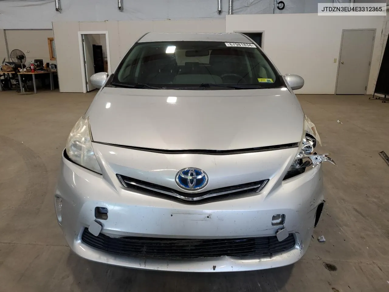 2014 Toyota Prius V VIN: JTDZN3EU4E3312365 Lot: 67981834