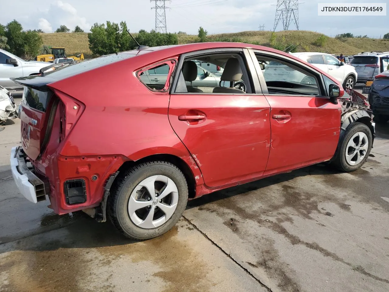 2014 Toyota Prius VIN: JTDKN3DU7E1764549 Lot: 68017114