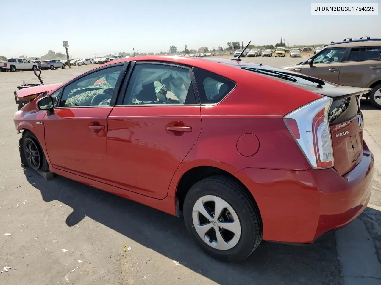 2014 Toyota Prius VIN: JTDKN3DU3E1754228 Lot: 68539574