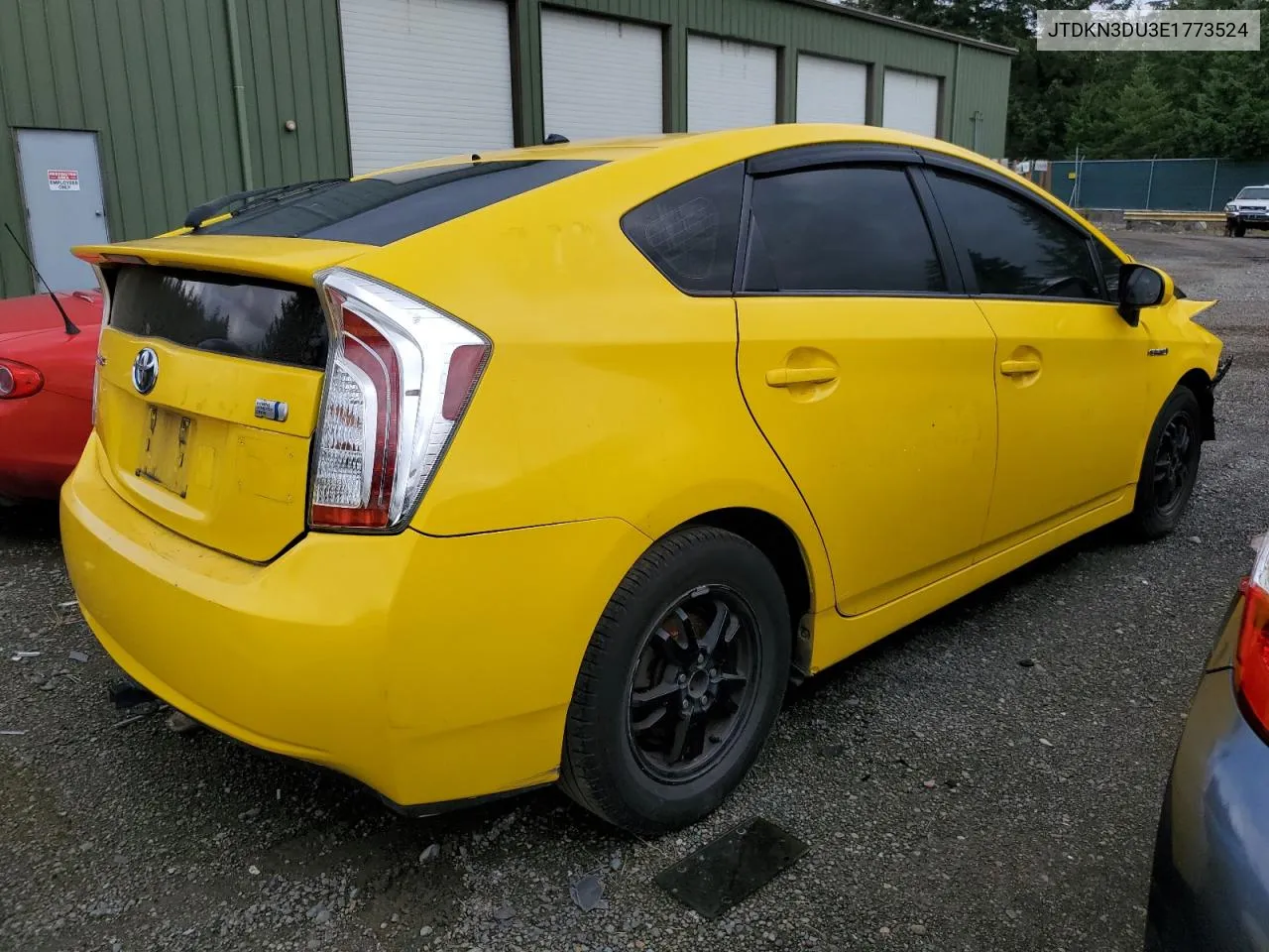 JTDKN3DU3E1773524 2014 Toyota Prius