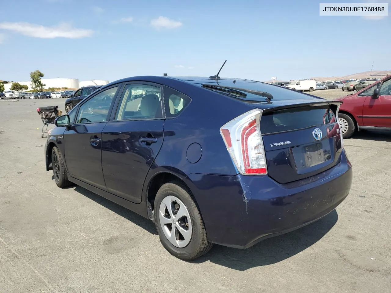 JTDKN3DU0E1768488 2014 Toyota Prius