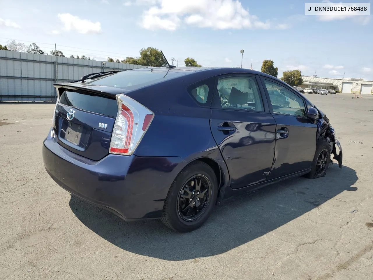 JTDKN3DU0E1768488 2014 Toyota Prius