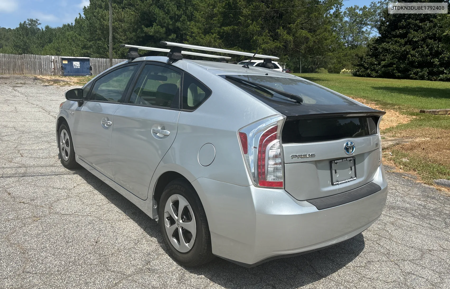 2014 Toyota Prius VIN: JTDKN3DU8E1792408 Lot: 68678584