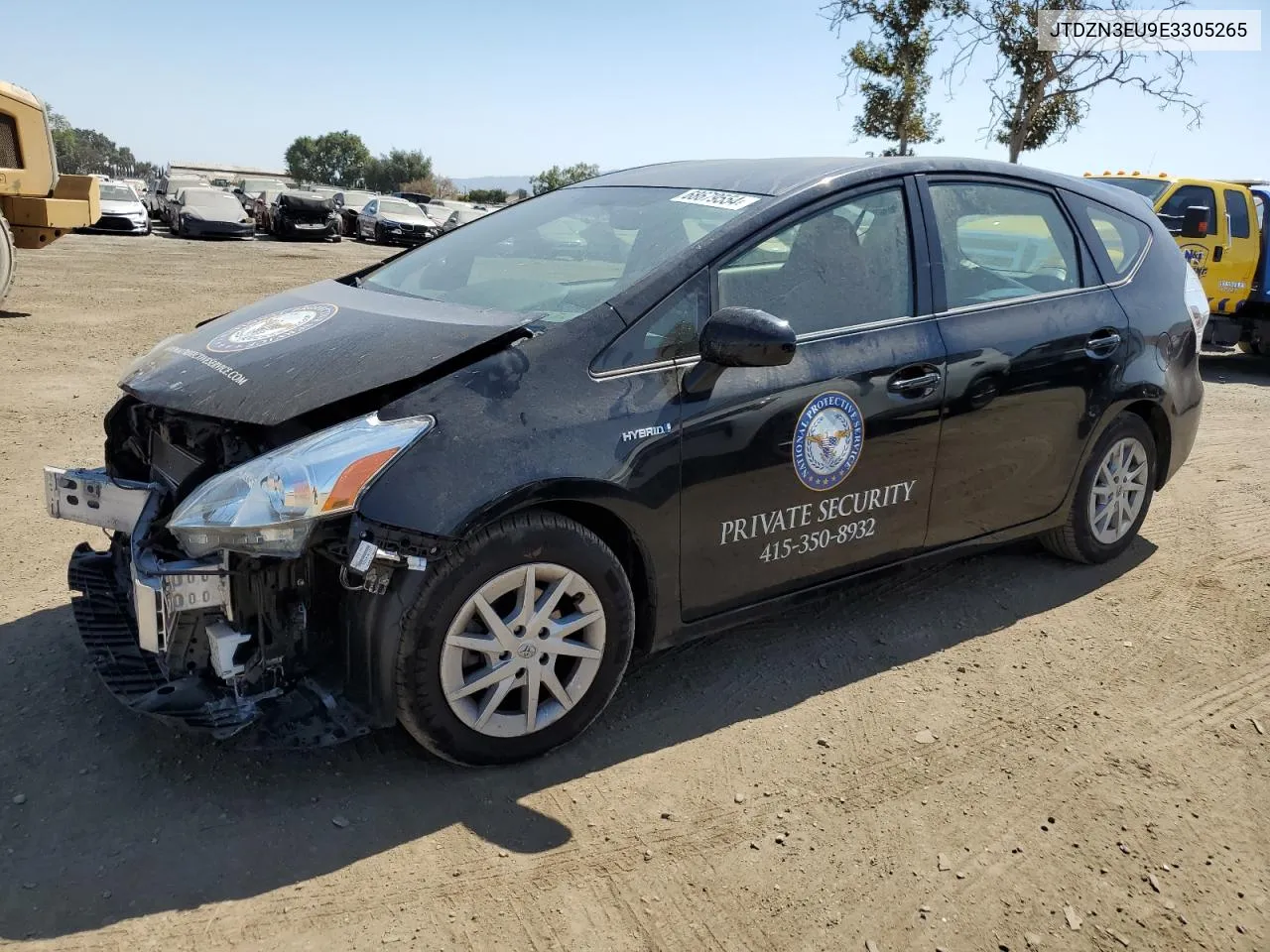 JTDZN3EU9E3305265 2014 Toyota Prius V