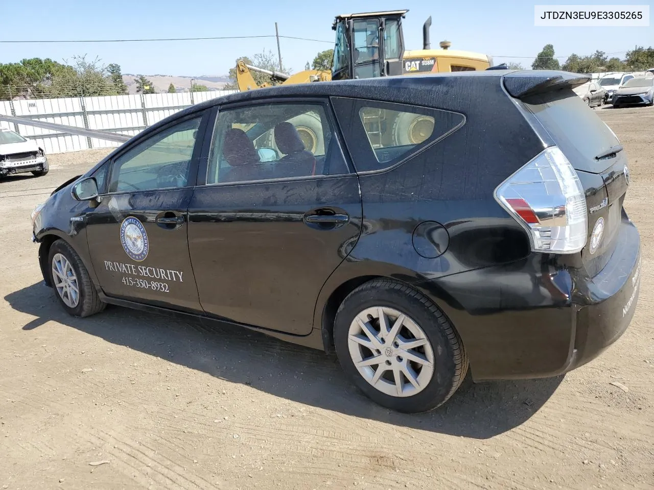 JTDZN3EU9E3305265 2014 Toyota Prius V