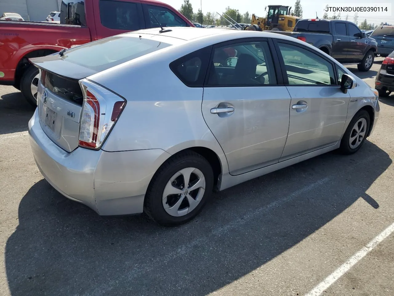 JTDKN3DU0E0390114 2014 Toyota Prius