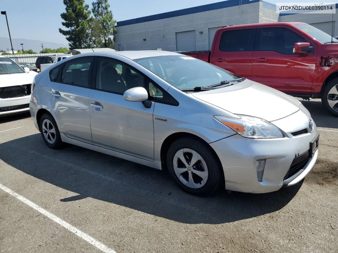 2014 Toyota Prius VIN: JTDKN3DU0E0390114 Lot: 68732254