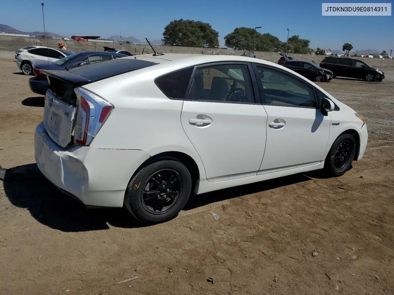 2014 Toyota Prius VIN: JTDKN3DU9E0814311 Lot: 68742464