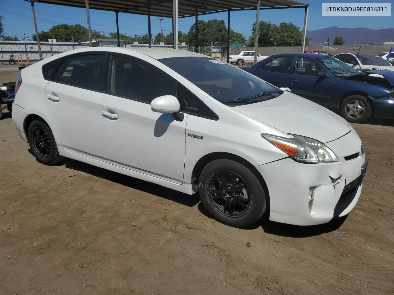 2014 Toyota Prius VIN: JTDKN3DU9E0814311 Lot: 68742464