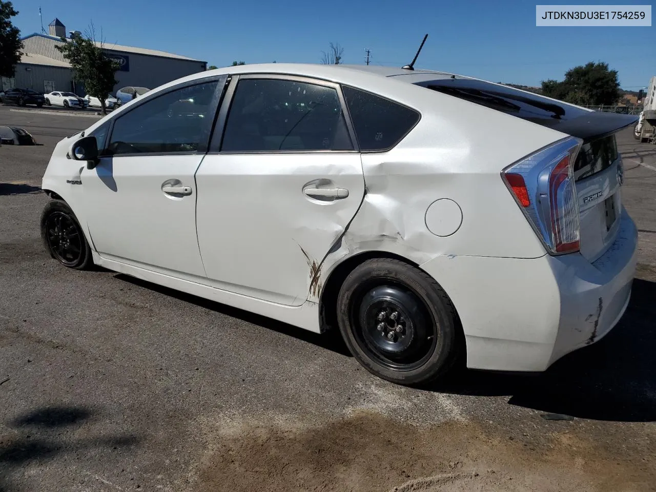 2014 Toyota Prius VIN: JTDKN3DU3E1754259 Lot: 68929674