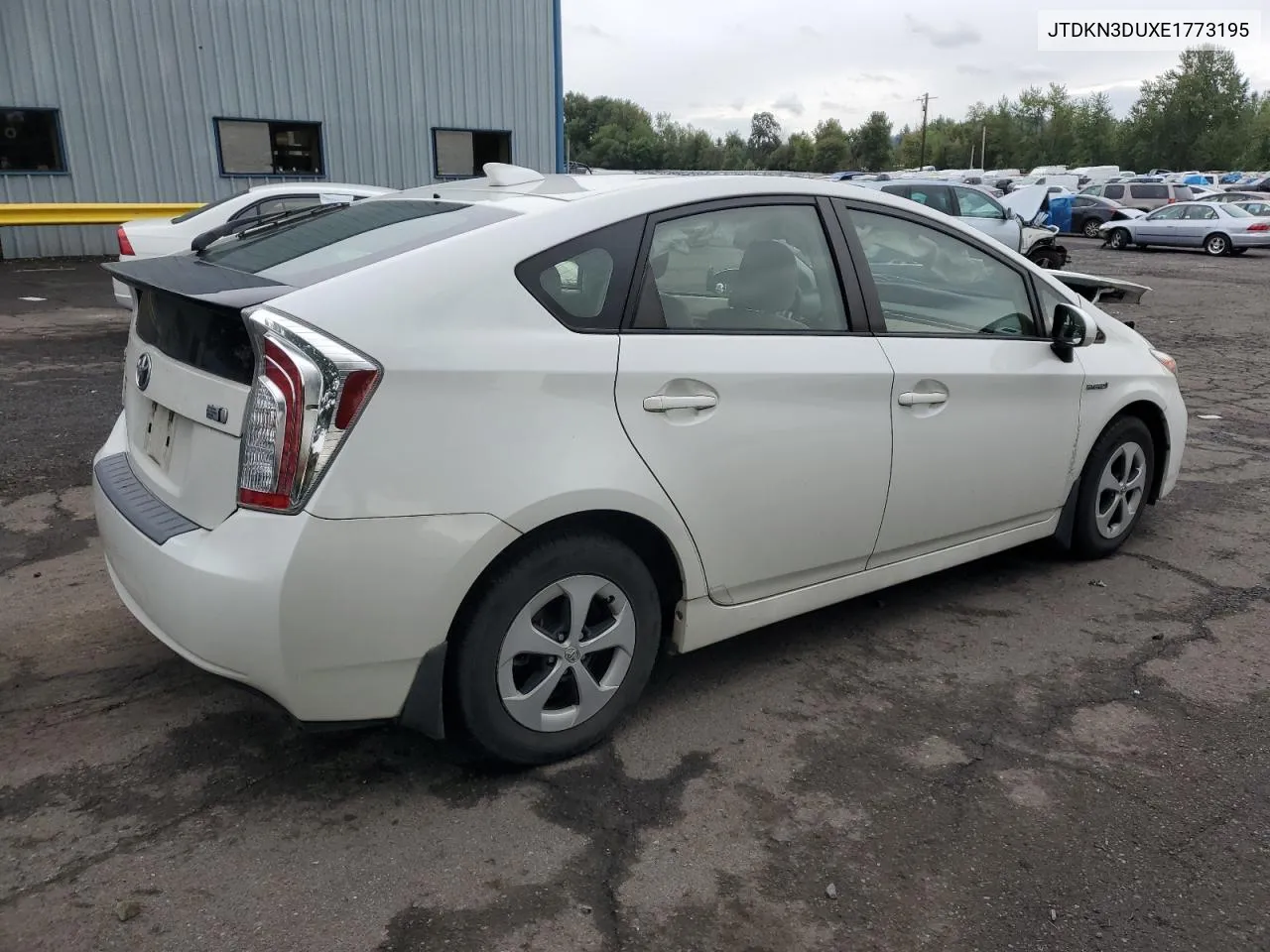 2014 Toyota Prius VIN: JTDKN3DUXE1773195 Lot: 68953784