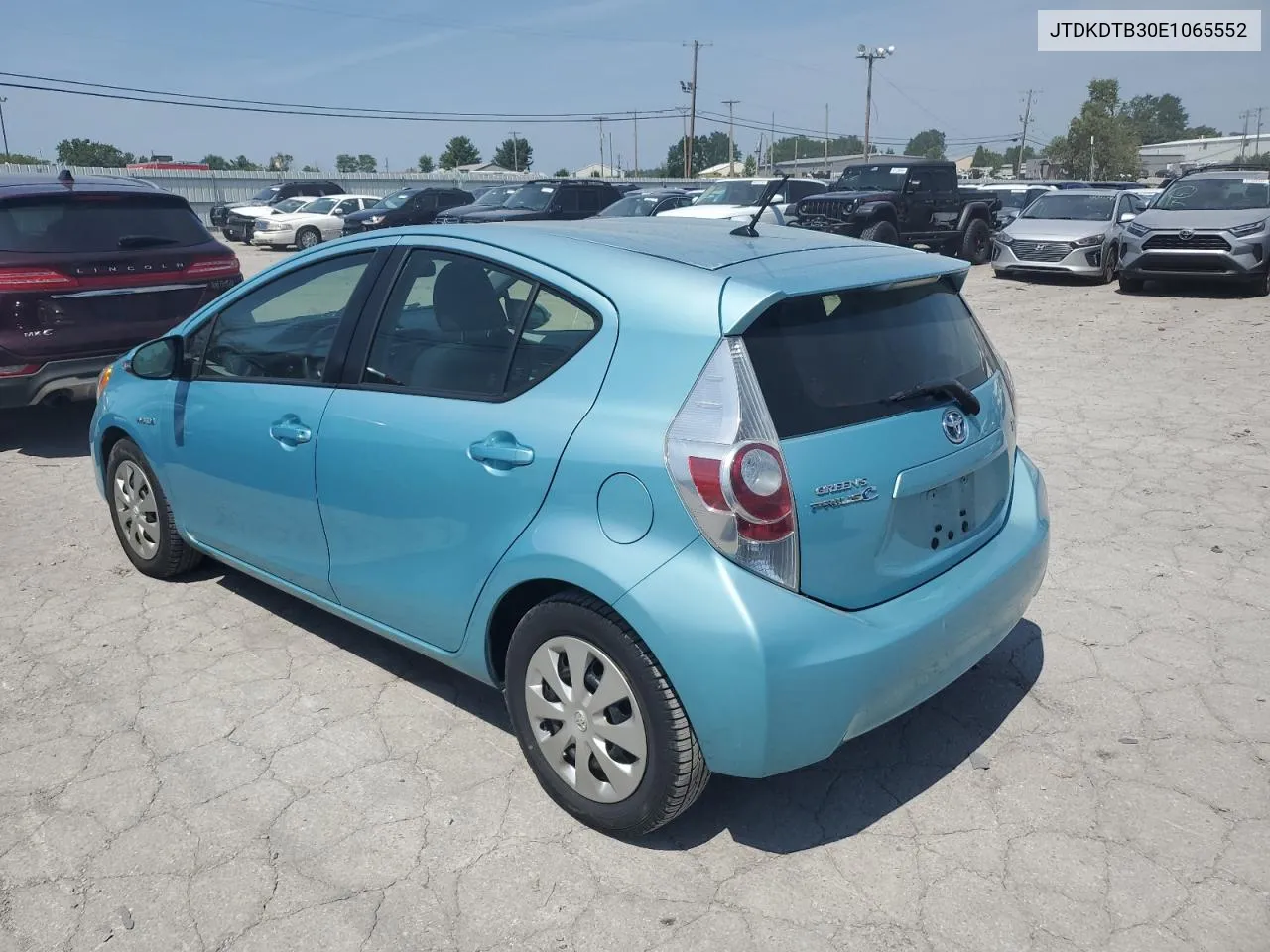 2014 Toyota Prius C VIN: JTDKDTB30E1065552 Lot: 68976624