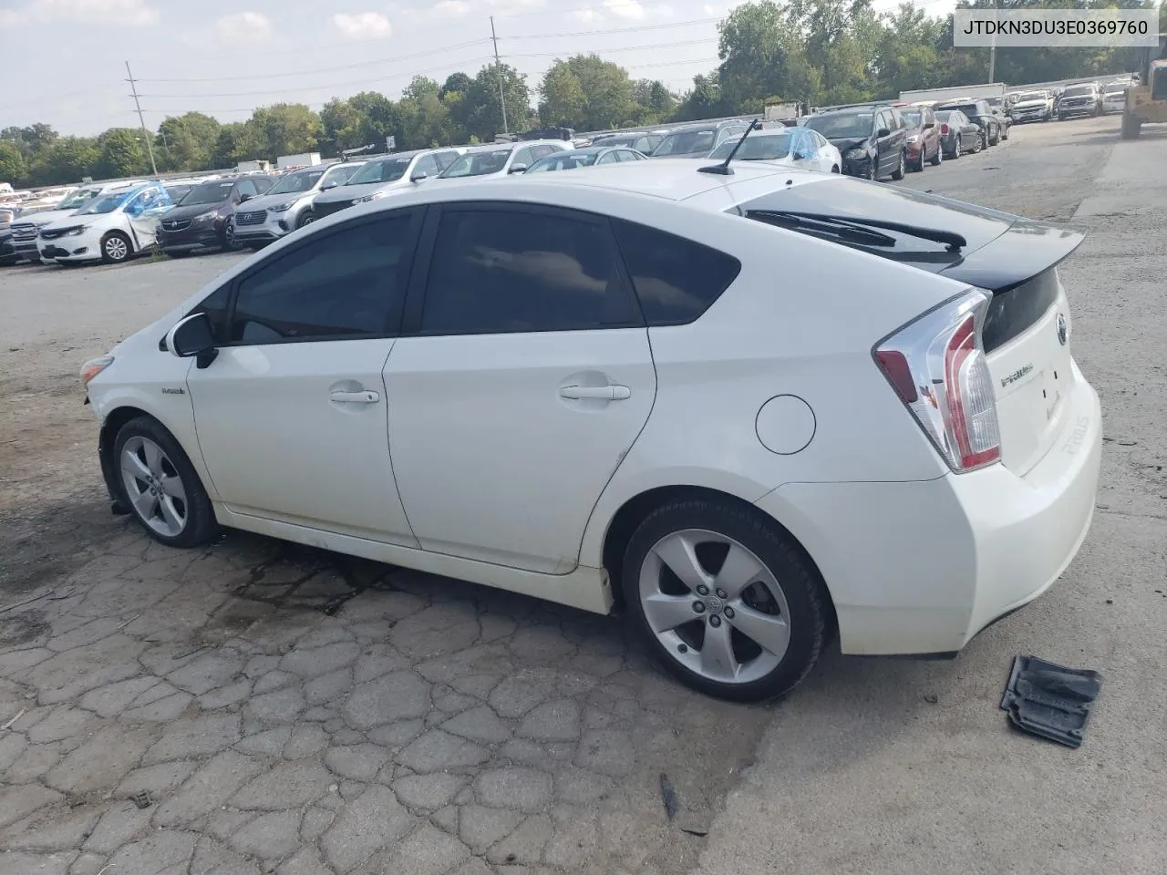 JTDKN3DU3E0369760 2014 Toyota Prius