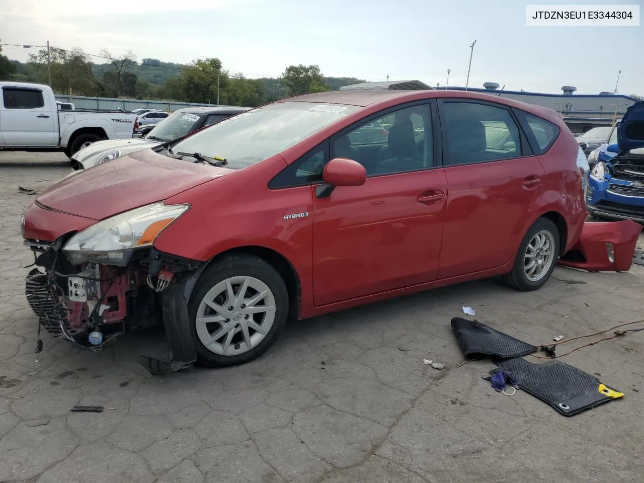 2014 Toyota Prius V VIN: JTDZN3EU1E3344304 Lot: 69054924