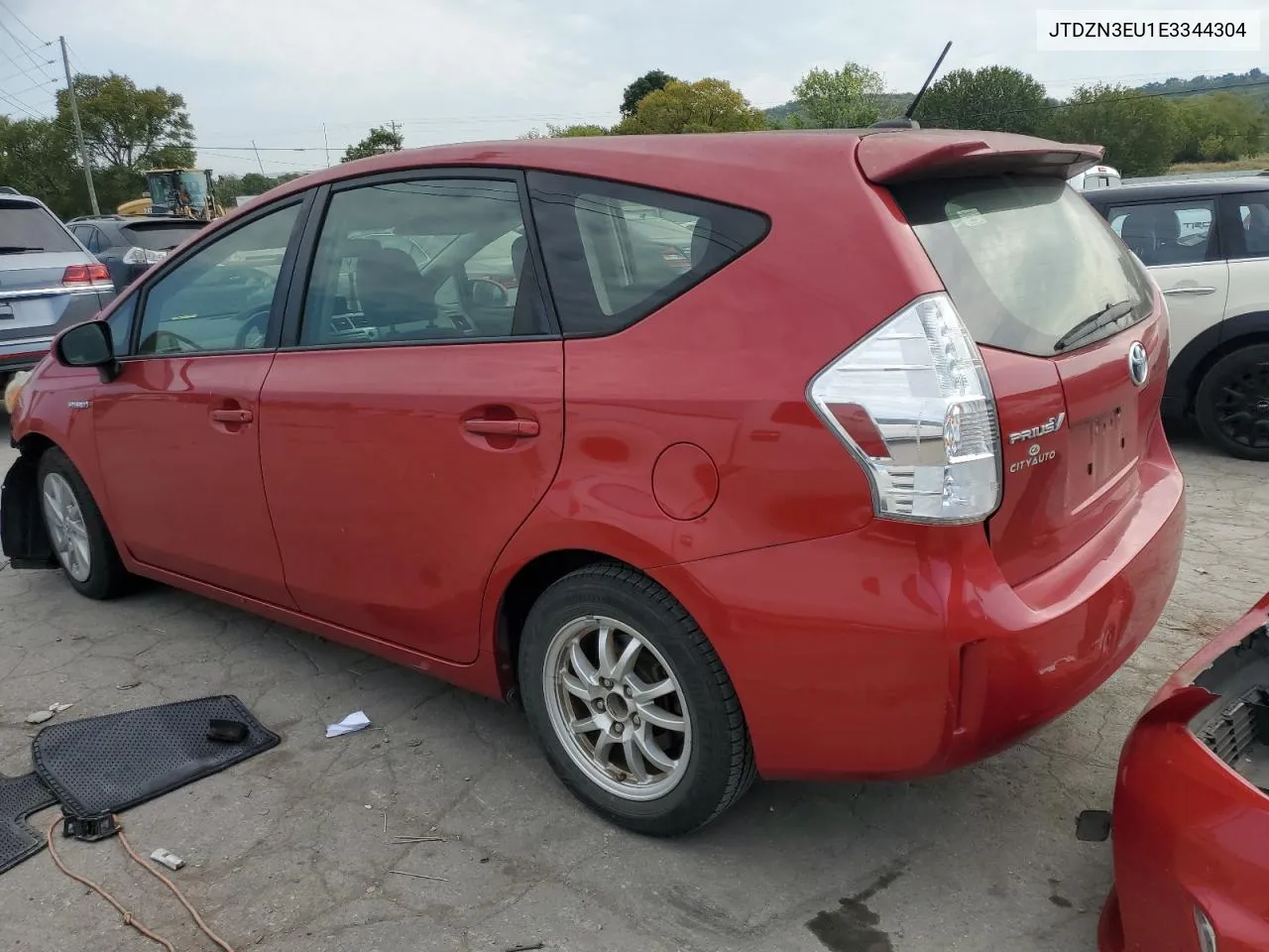 2014 Toyota Prius V VIN: JTDZN3EU1E3344304 Lot: 69054924