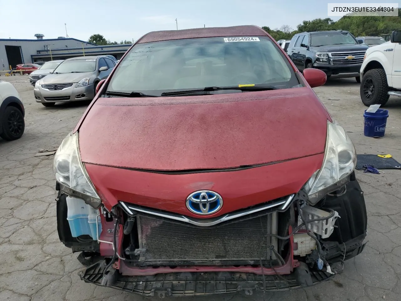 2014 Toyota Prius V VIN: JTDZN3EU1E3344304 Lot: 69054924