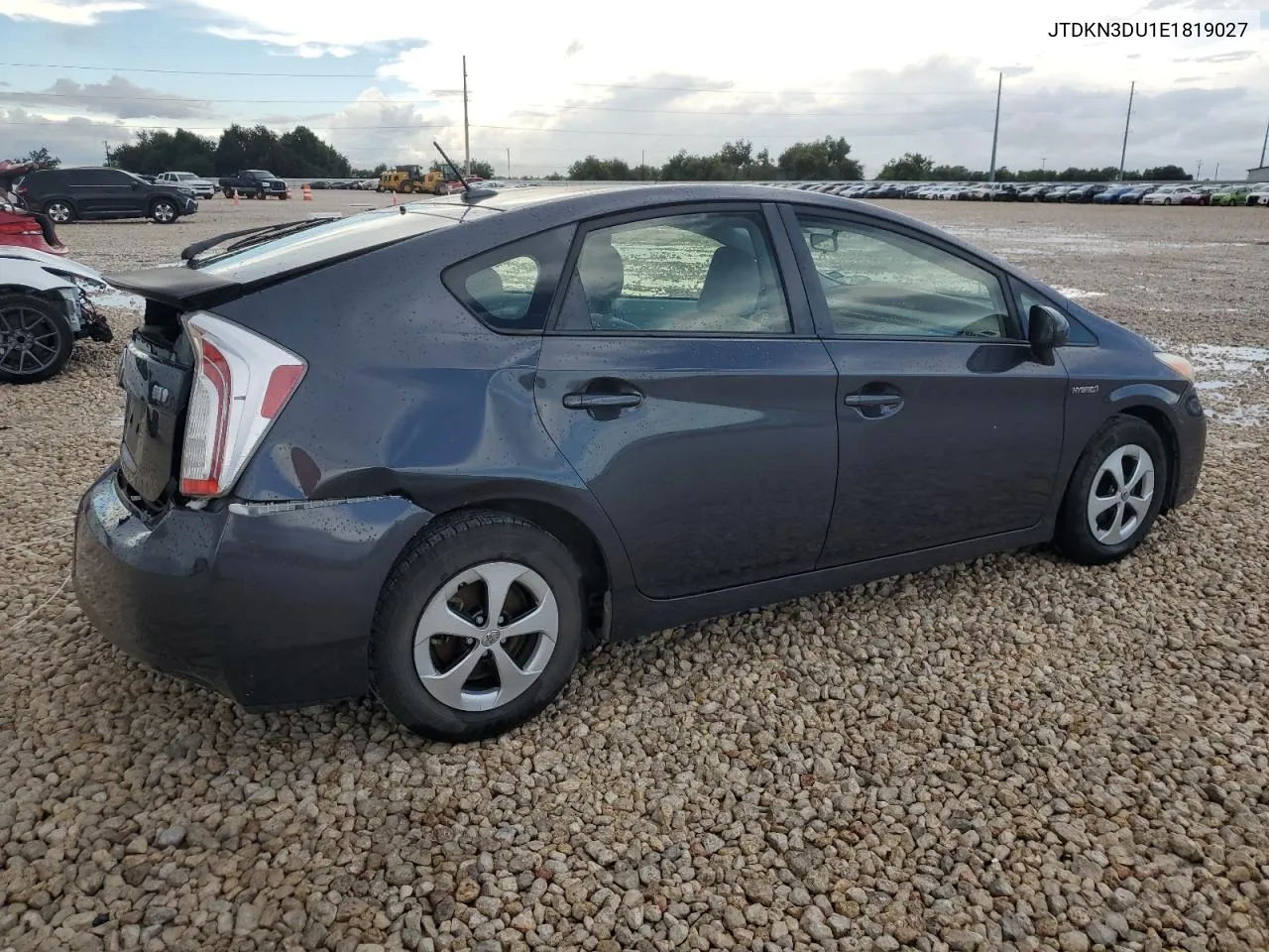 2014 Toyota Prius VIN: JTDKN3DU1E1819027 Lot: 69077514