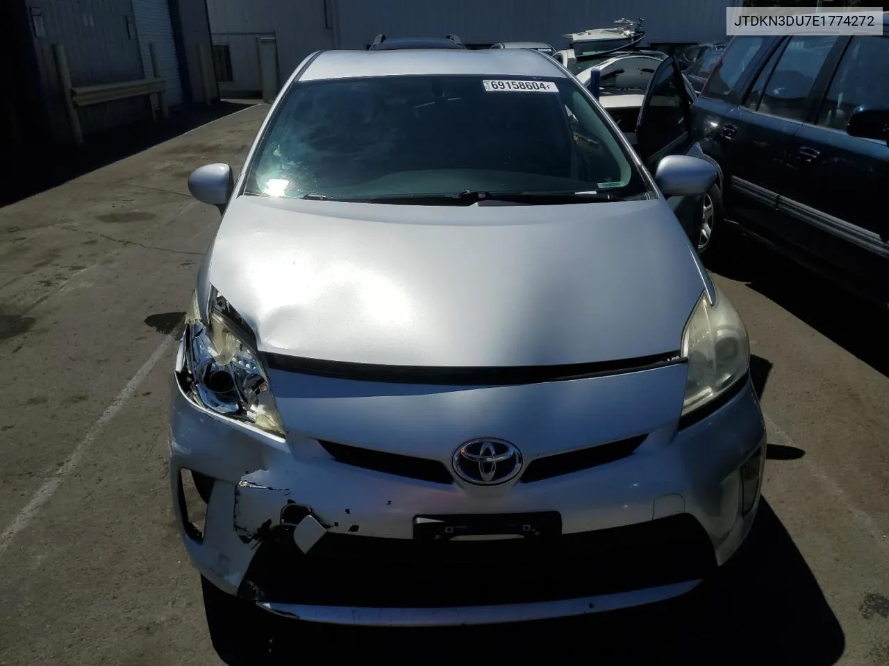 2014 Toyota Prius VIN: JTDKN3DU7E1774272 Lot: 69158604