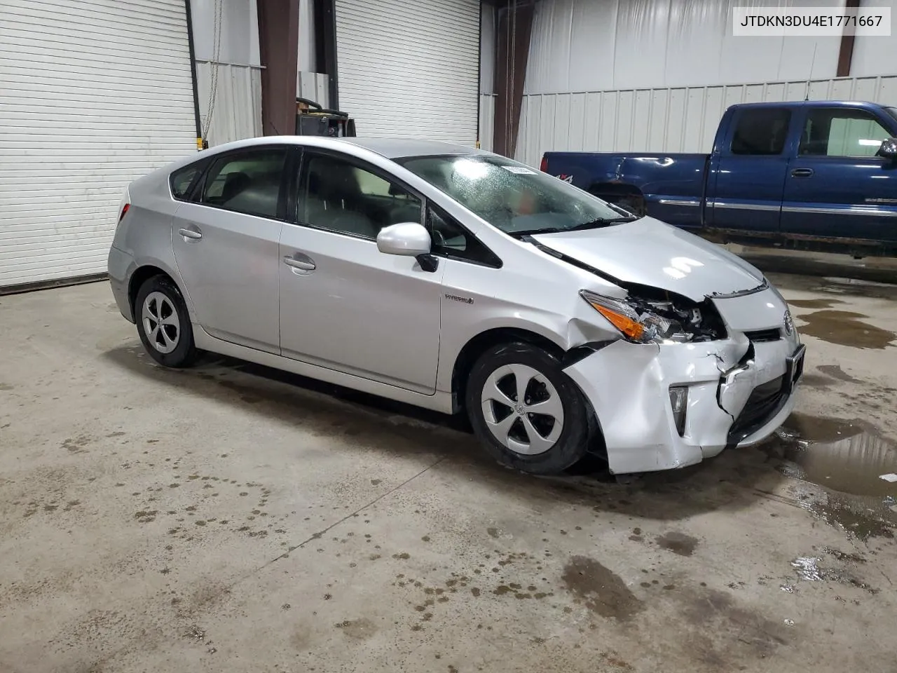 2014 Toyota Prius VIN: JTDKN3DU4E1771667 Lot: 69180644