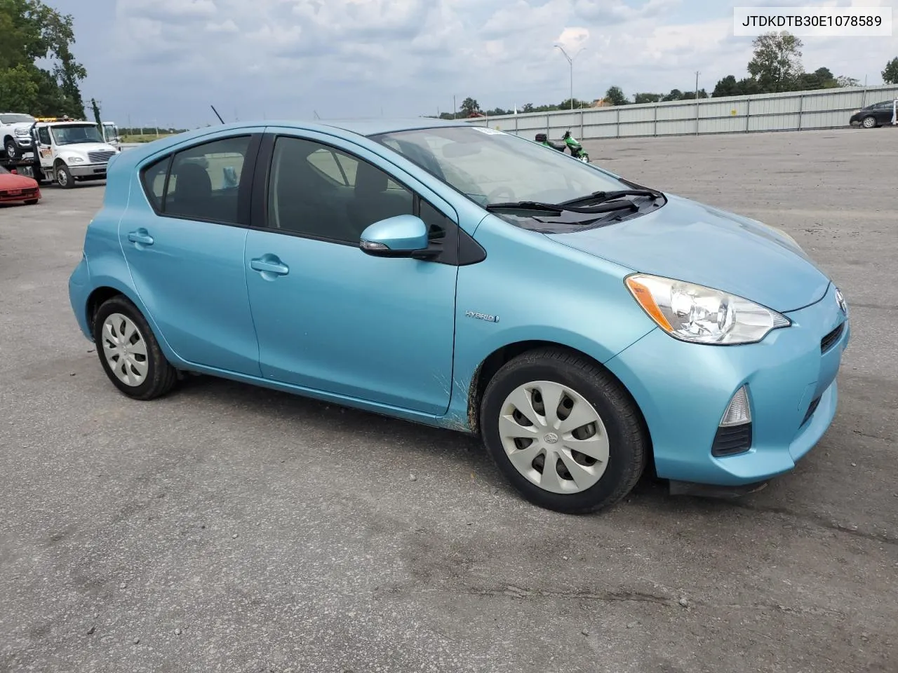 2014 Toyota Prius C VIN: JTDKDTB30E1078589 Lot: 69189014