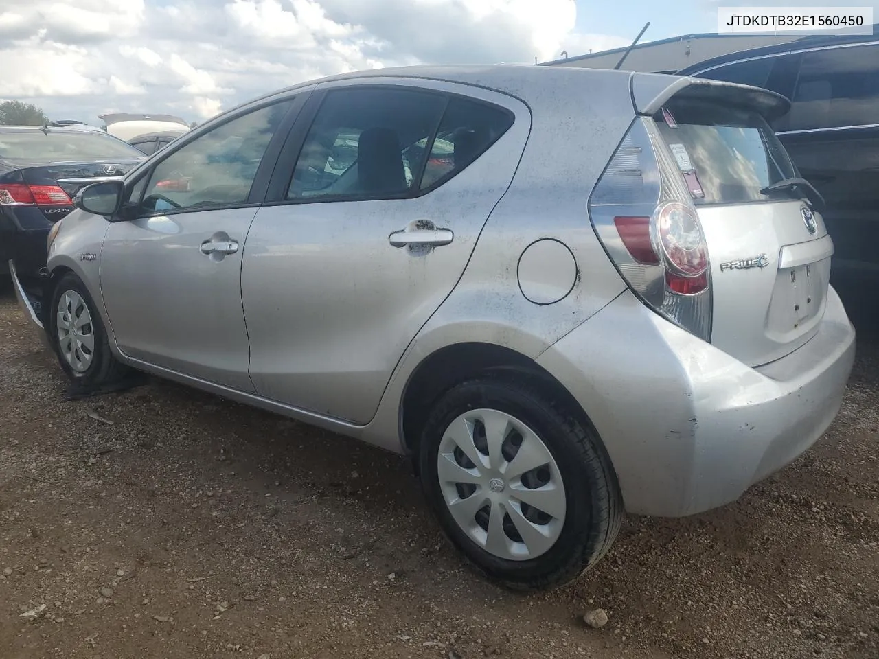 JTDKDTB32E1560450 2014 Toyota Prius C