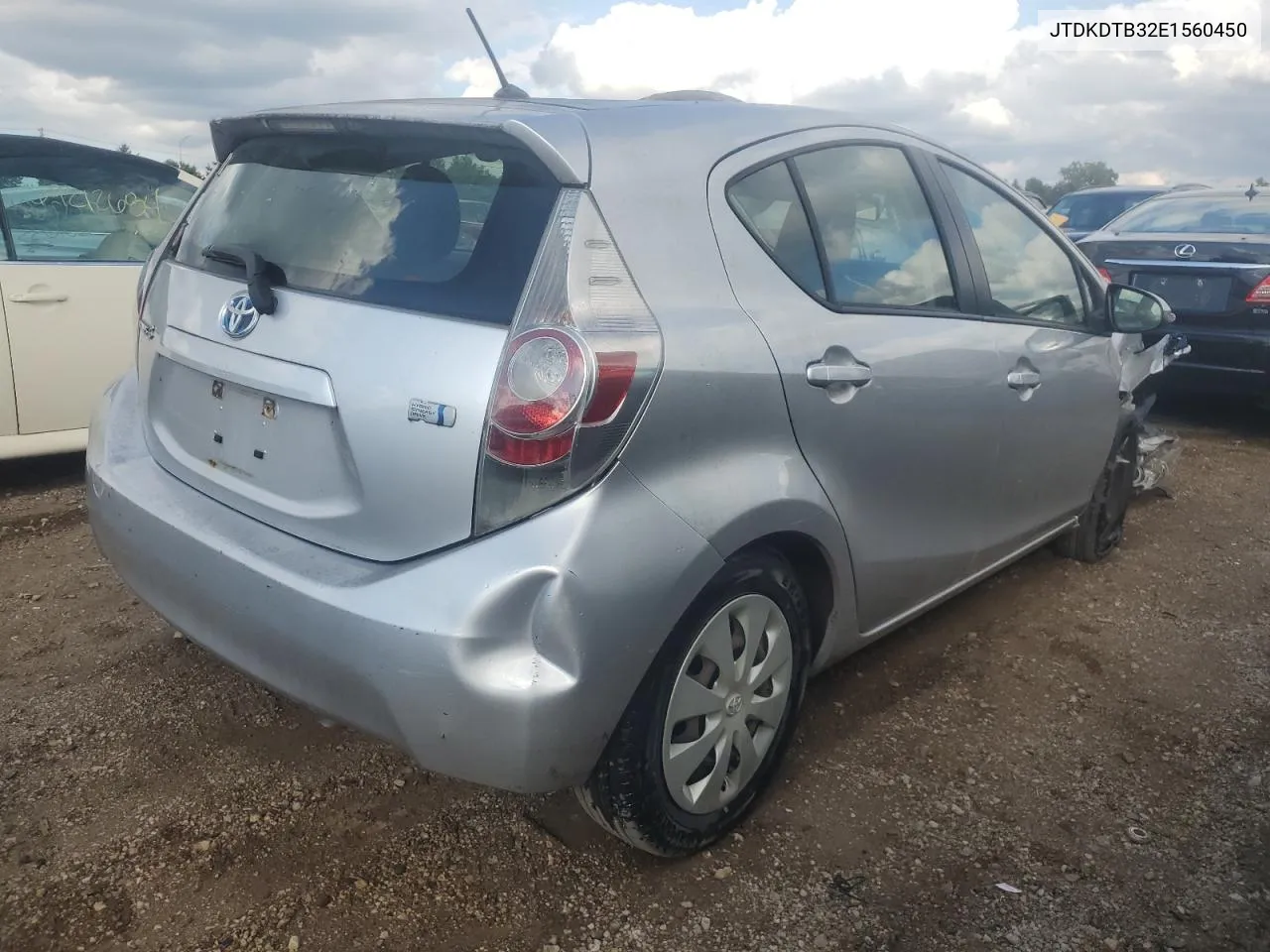 JTDKDTB32E1560450 2014 Toyota Prius C