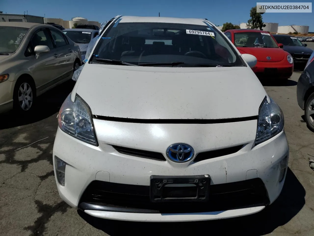 2014 Toyota Prius VIN: JTDKN3DU2E0384704 Lot: 69295764