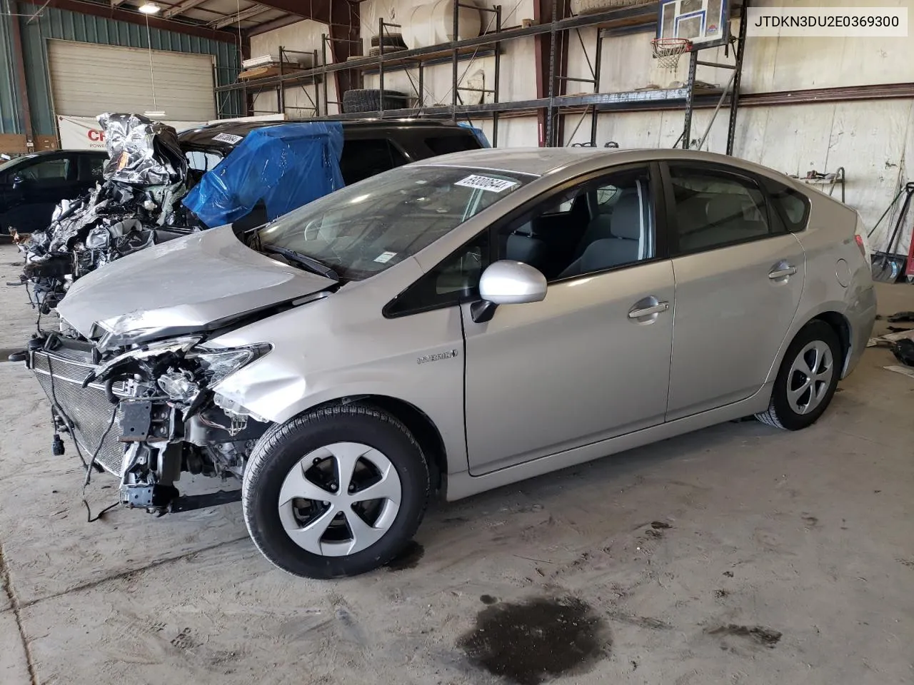 2014 Toyota Prius VIN: JTDKN3DU2E0369300 Lot: 69300644