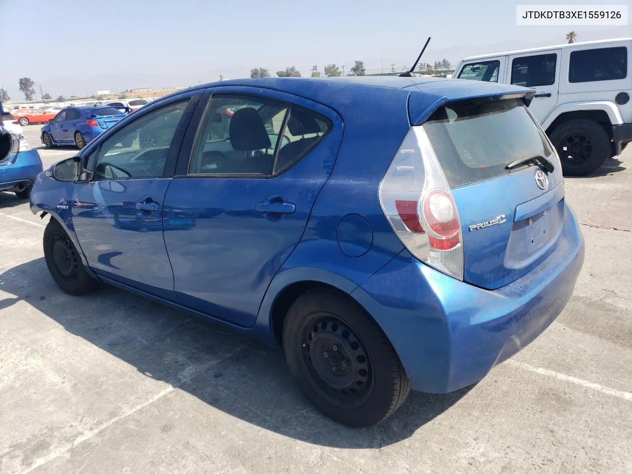 2014 Toyota Prius C VIN: JTDKDTB3XE1559126 Lot: 69532094