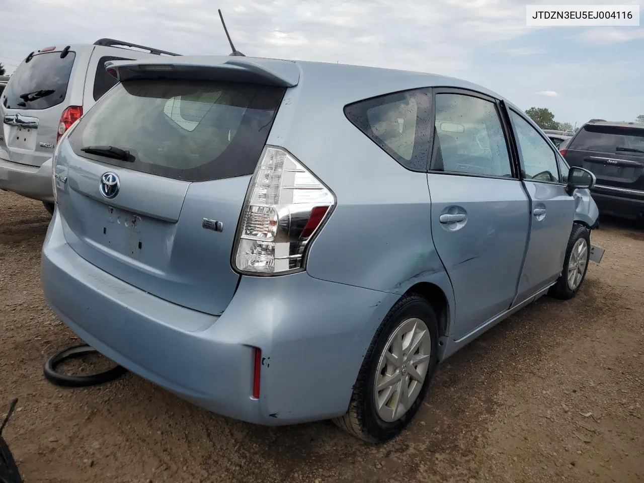 2014 Toyota Prius V VIN: JTDZN3EU5EJ004116 Lot: 69664144