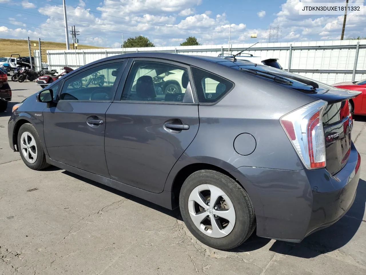 2014 Toyota Prius VIN: JTDKN3DUXE1811332 Lot: 69712014