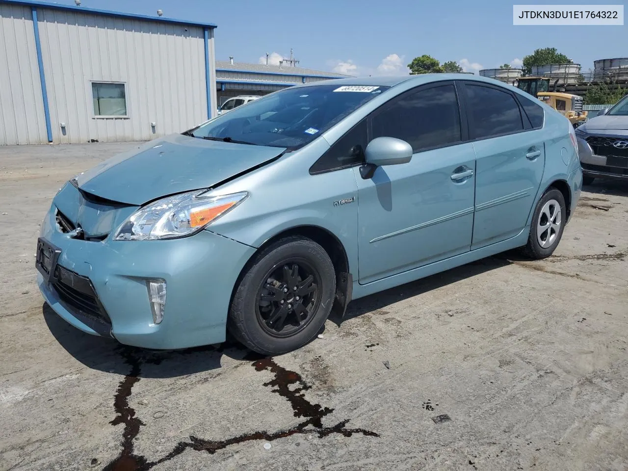 JTDKN3DU1E1764322 2014 Toyota Prius