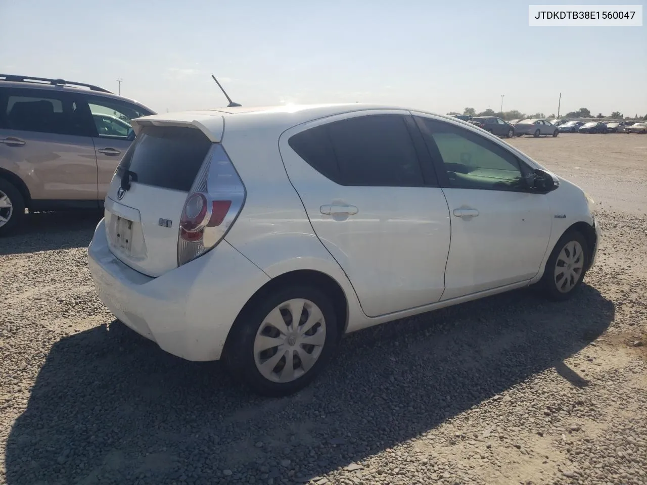 2014 Toyota Prius C VIN: JTDKDTB38E1560047 Lot: 69720734