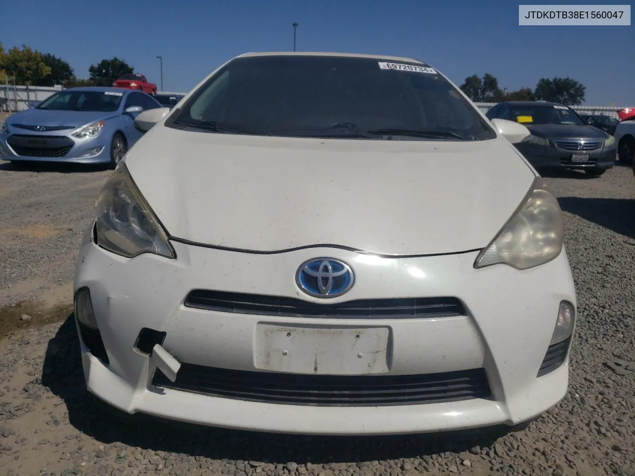 JTDKDTB38E1560047 2014 Toyota Prius C