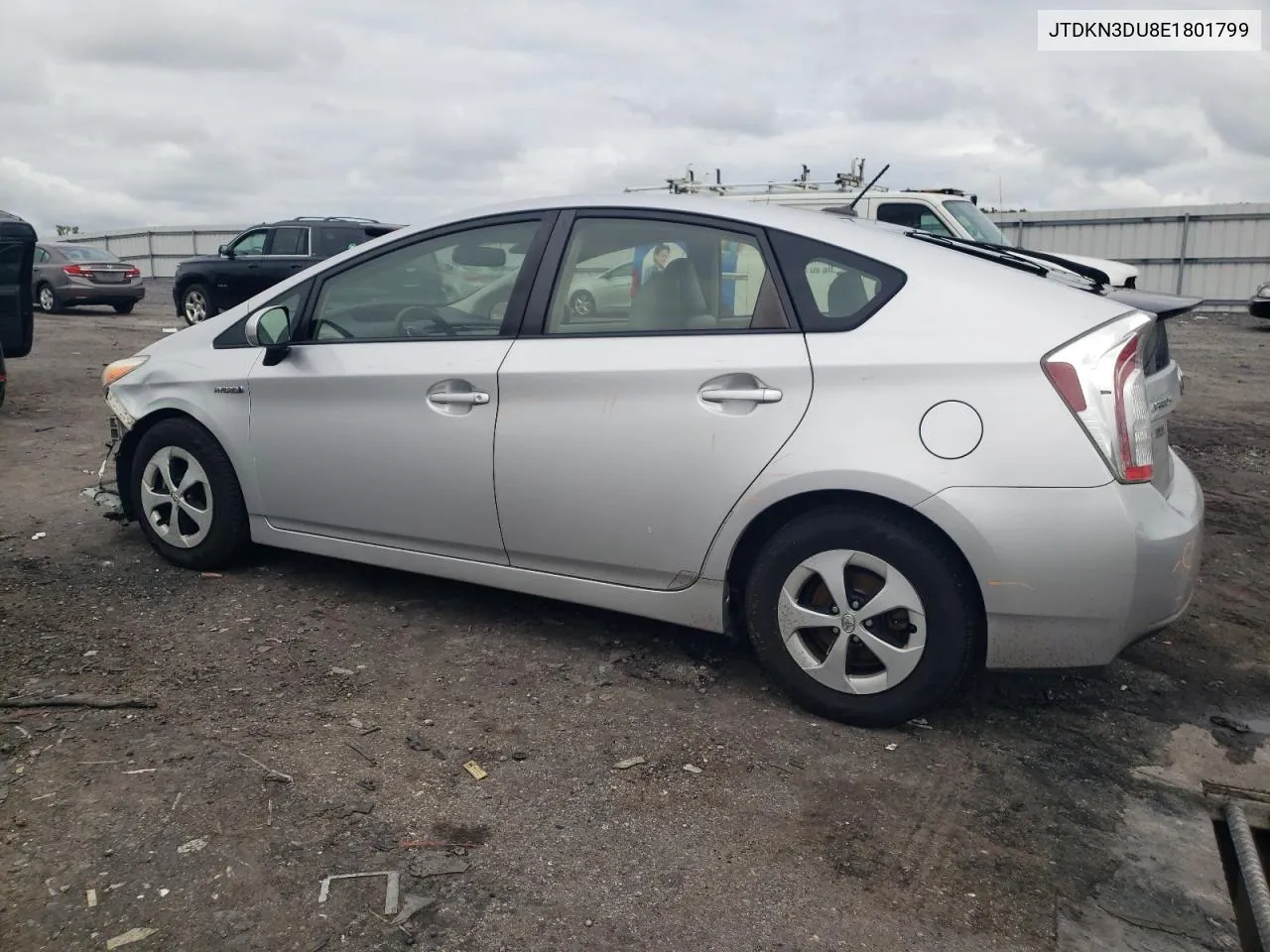 JTDKN3DU8E1801799 2014 Toyota Prius