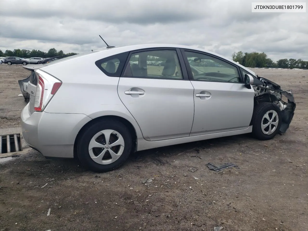 JTDKN3DU8E1801799 2014 Toyota Prius