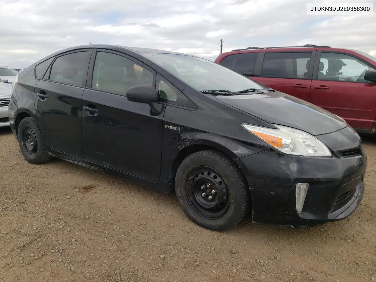 2014 Toyota Prius VIN: JTDKN3DU2E0358300 Lot: 69806724