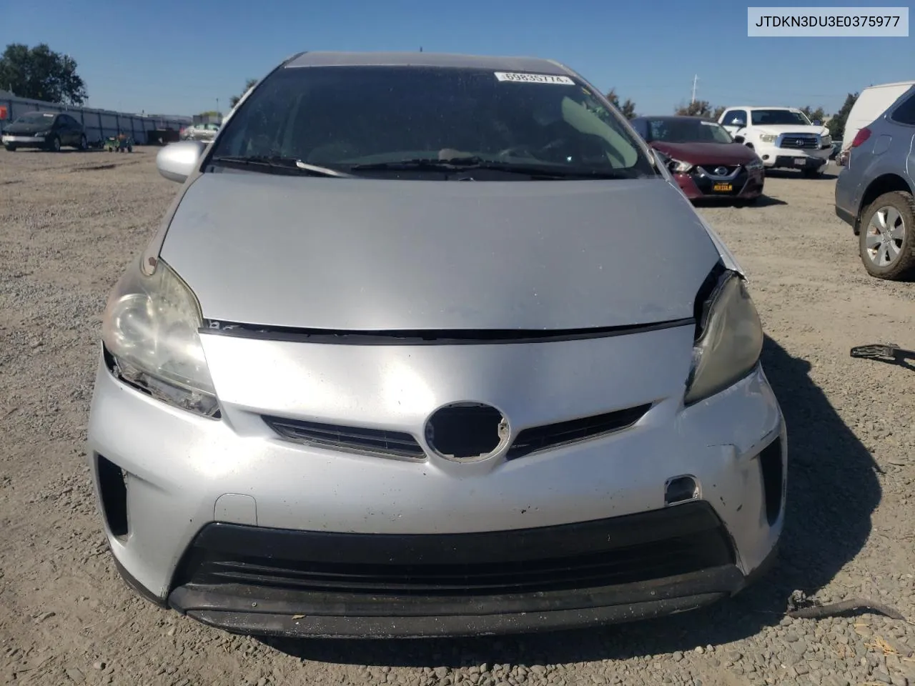 JTDKN3DU3E0375977 2014 Toyota Prius