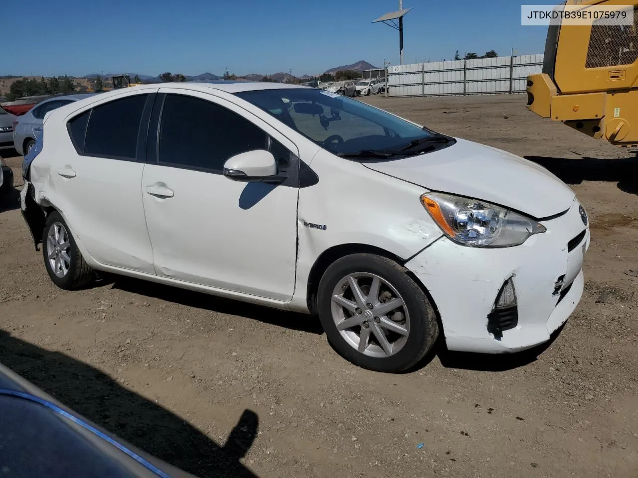 JTDKDTB39E1075979 2014 Toyota Prius C