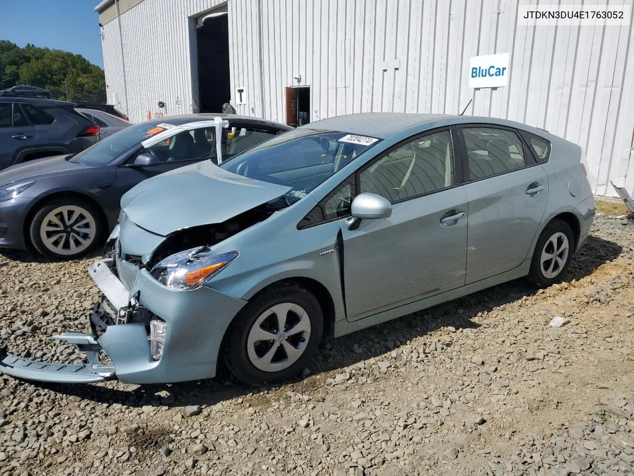 2014 Toyota Prius VIN: JTDKN3DU4E1763052 Lot: 70204274