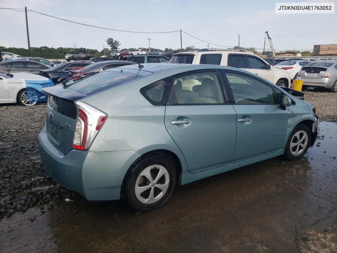 2014 Toyota Prius VIN: JTDKN3DU4E1763052 Lot: 70204274