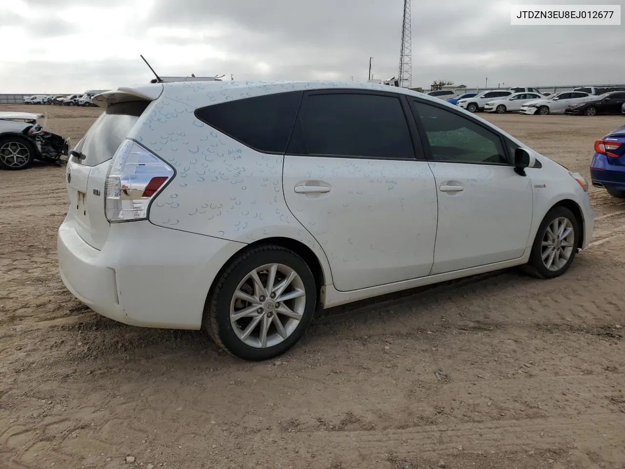 JTDZN3EU8EJ012677 2014 Toyota Prius V