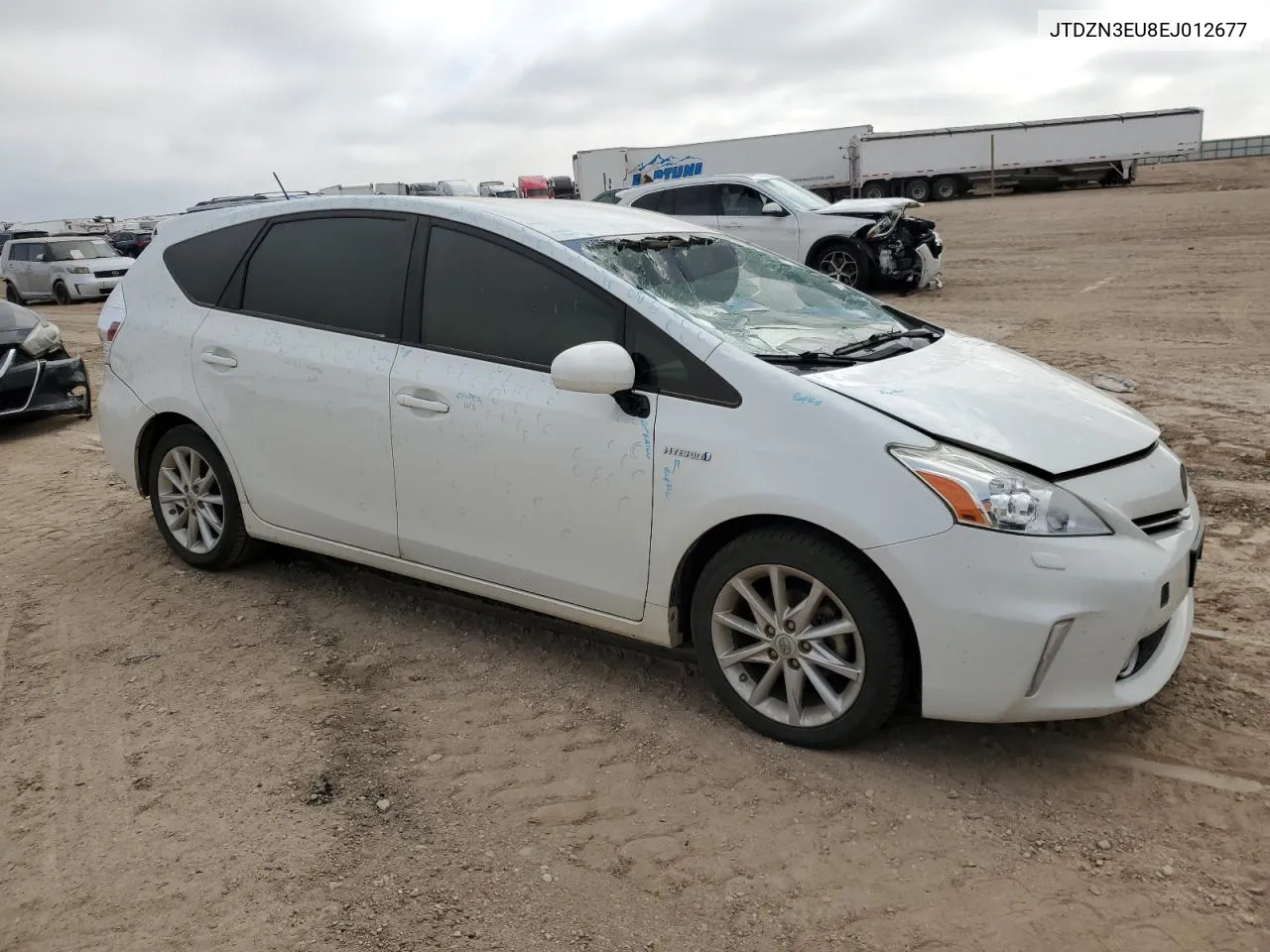 2014 Toyota Prius V VIN: JTDZN3EU8EJ012677 Lot: 70289504