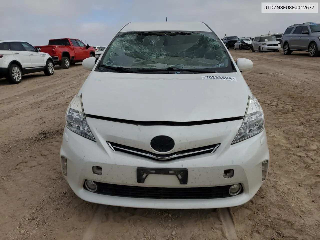 JTDZN3EU8EJ012677 2014 Toyota Prius V