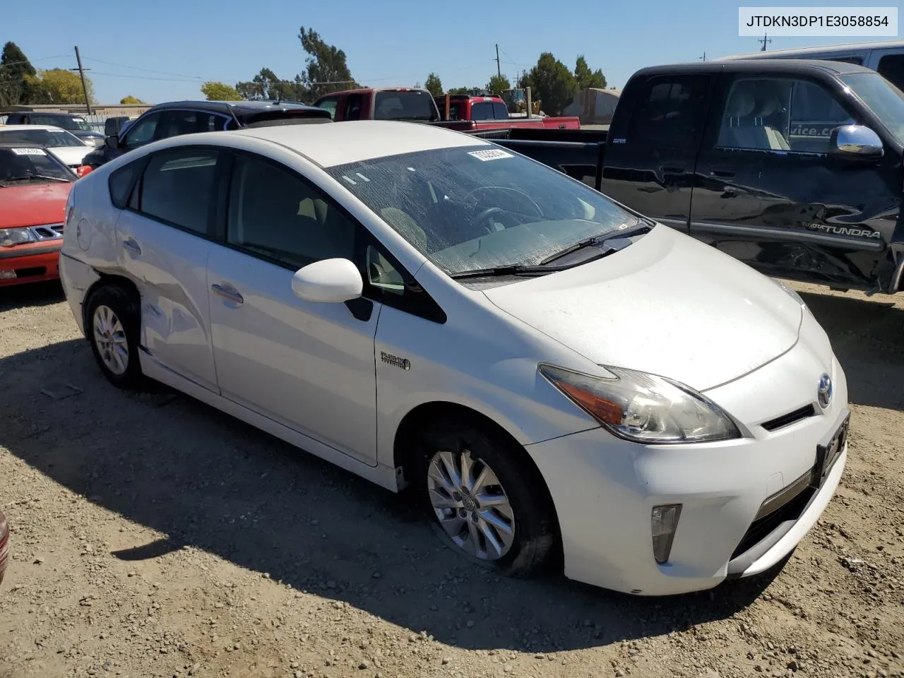 JTDKN3DP1E3058854 2014 Toyota Prius Plug-In